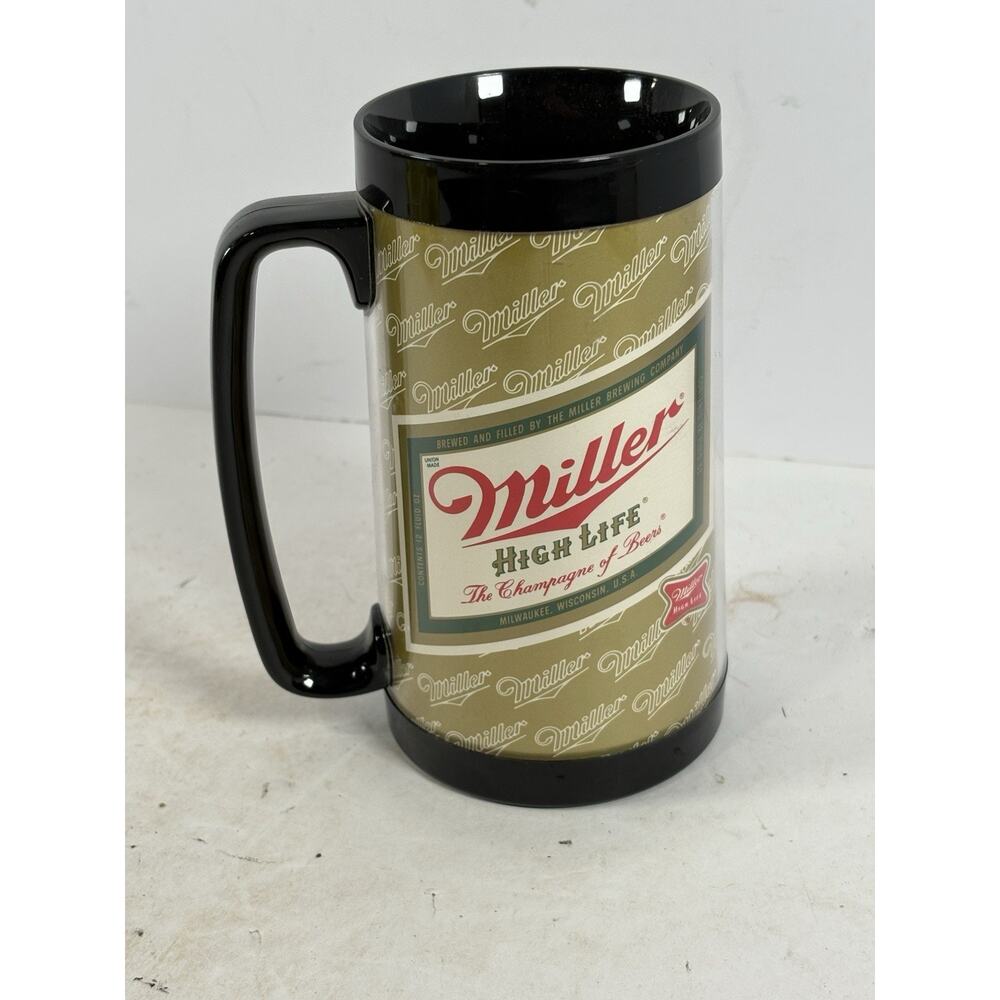 Miller High Life Thermo-Serv Beer Mug The Champagne of Beers Made USA